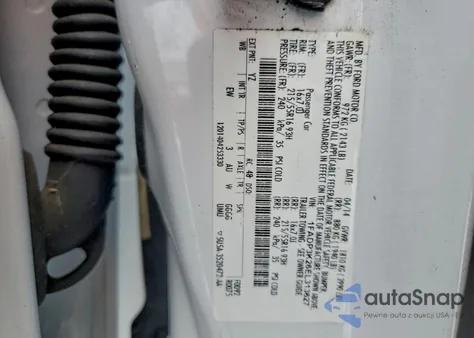 2014 Ford Focus Se из США, поврежденный, VIN 1FADP3K26EL313627